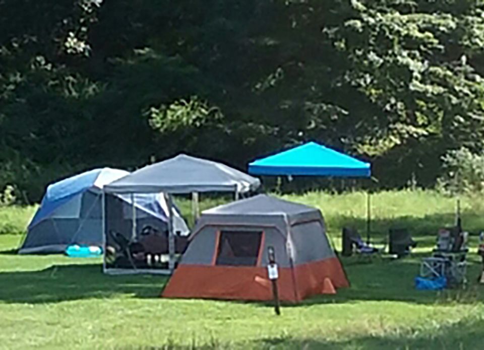 Camping at Worthington